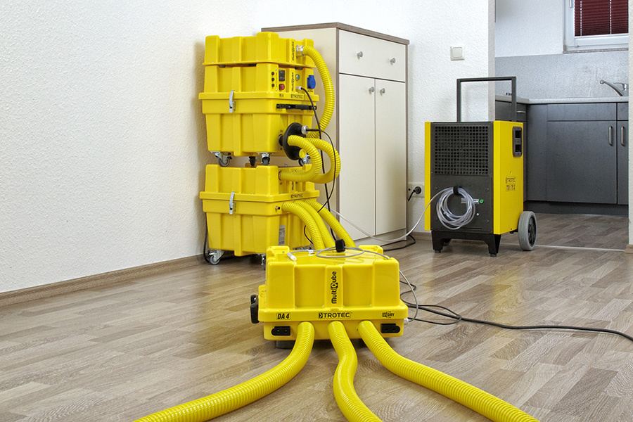 Trotec Trocknungsanlage im Einsatz